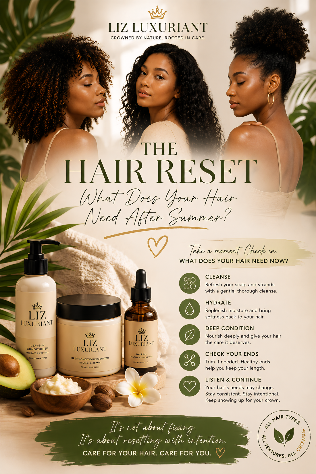 The Hair Reset: What Does Your Hair Need After Summer?